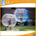 Grand 1.6 / 1.8m demi-couleur tpu bulle gonflable en bulle de bulle de football de Guangzhou Aomiao